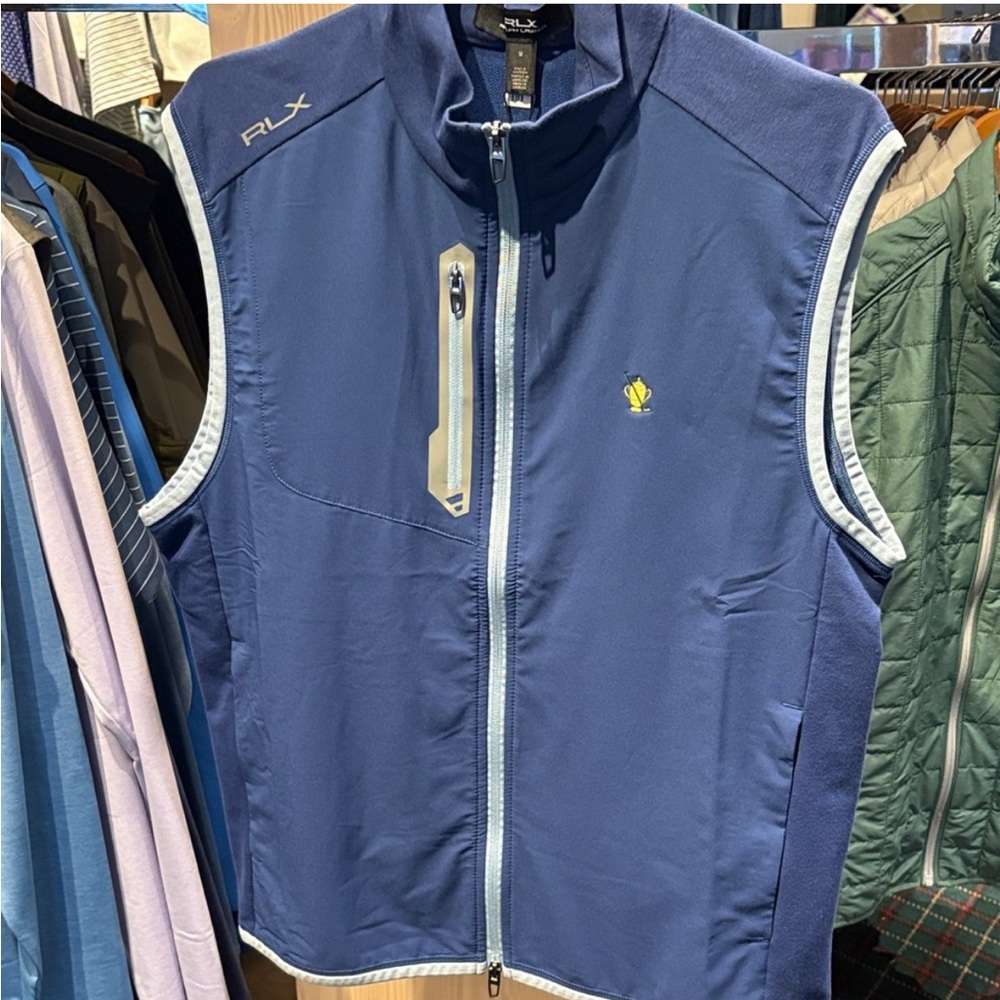 RLX Ralph Lauren Blue Vest